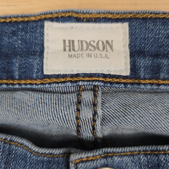 Hudson Jeans Women's Size 28 Nico Mid Rise Super Skinny Medium Wash Denim Jeans - Picture 5 of 10
